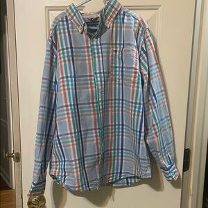Tommy Hilfiger Multicolor Plaid Button-Up Shirt